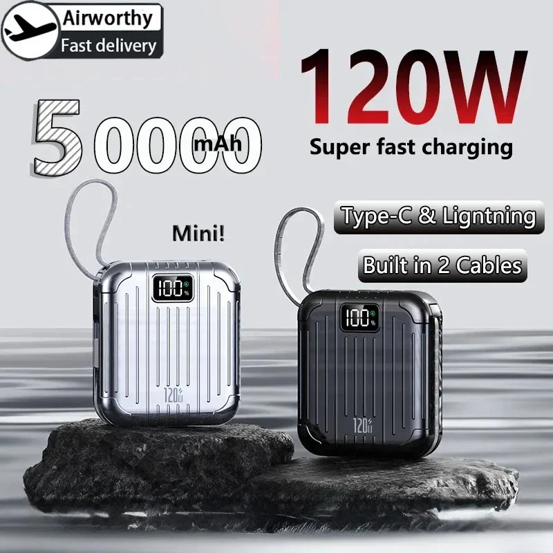 Solar Emergency Charger - 50000mAh Mini Compatto Conveniente PowerBank PD20W