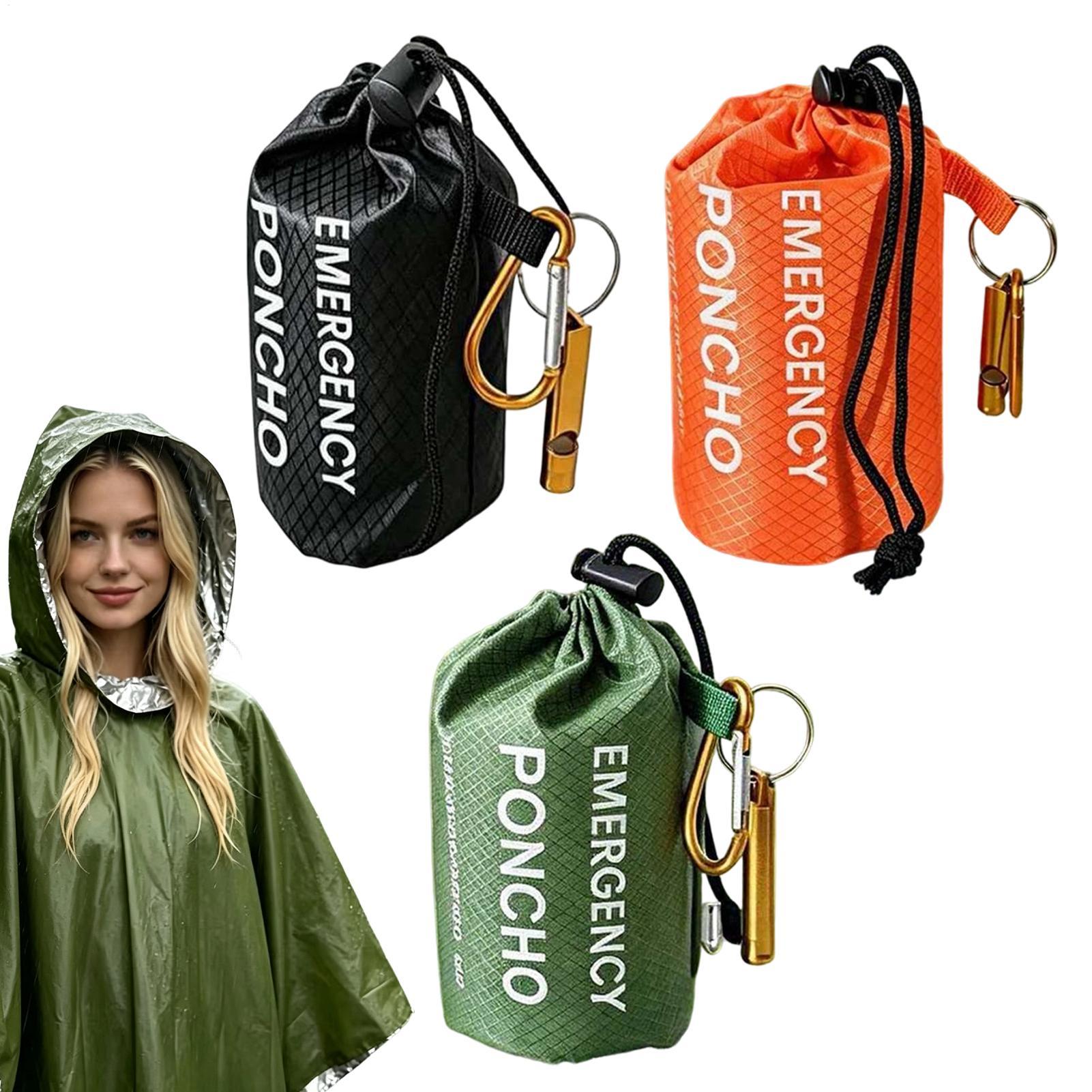 3 pezzi: poncho impermeabile t - Survival Blanket Reflective recensione e prezzo