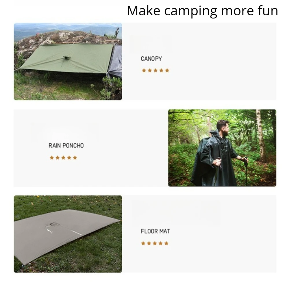 2026 Per Campeggio ed Escursio - Emergency Poncho Rain recensione e prezzo